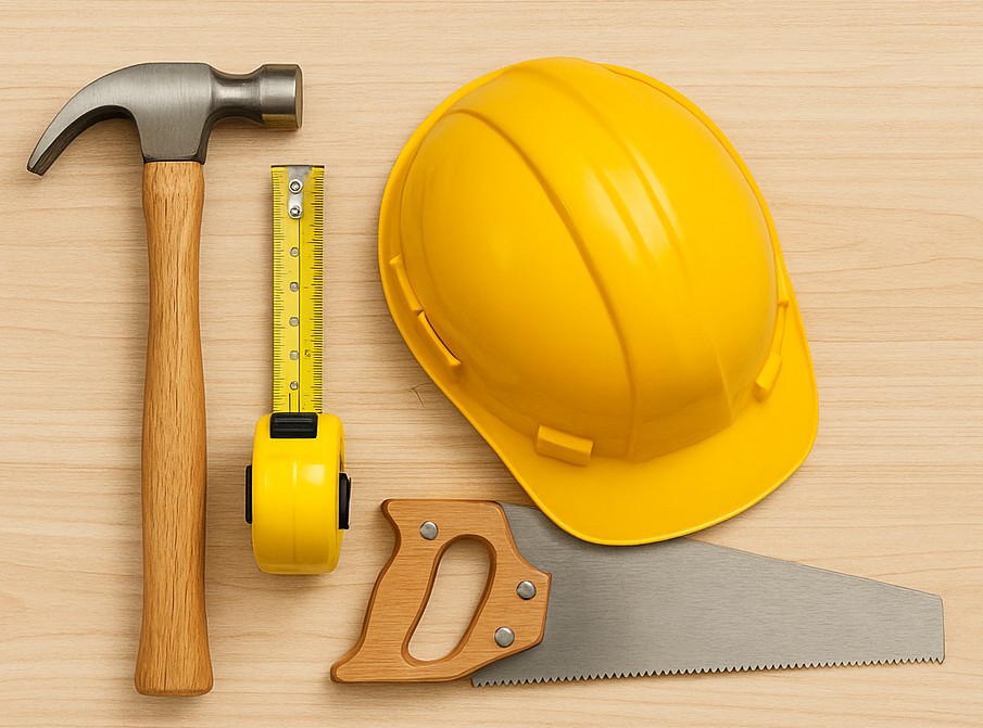 Carpentry Tools Illustration